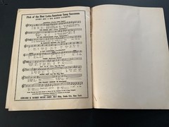 MEXICAN FIESTA ~Best Loved Songs English & Spanish Lyrics – 56 Pages – c.1938