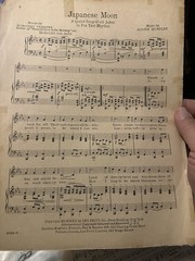 K 1922 Exotic Sheet Music JAPANESE MOON by Terriss
