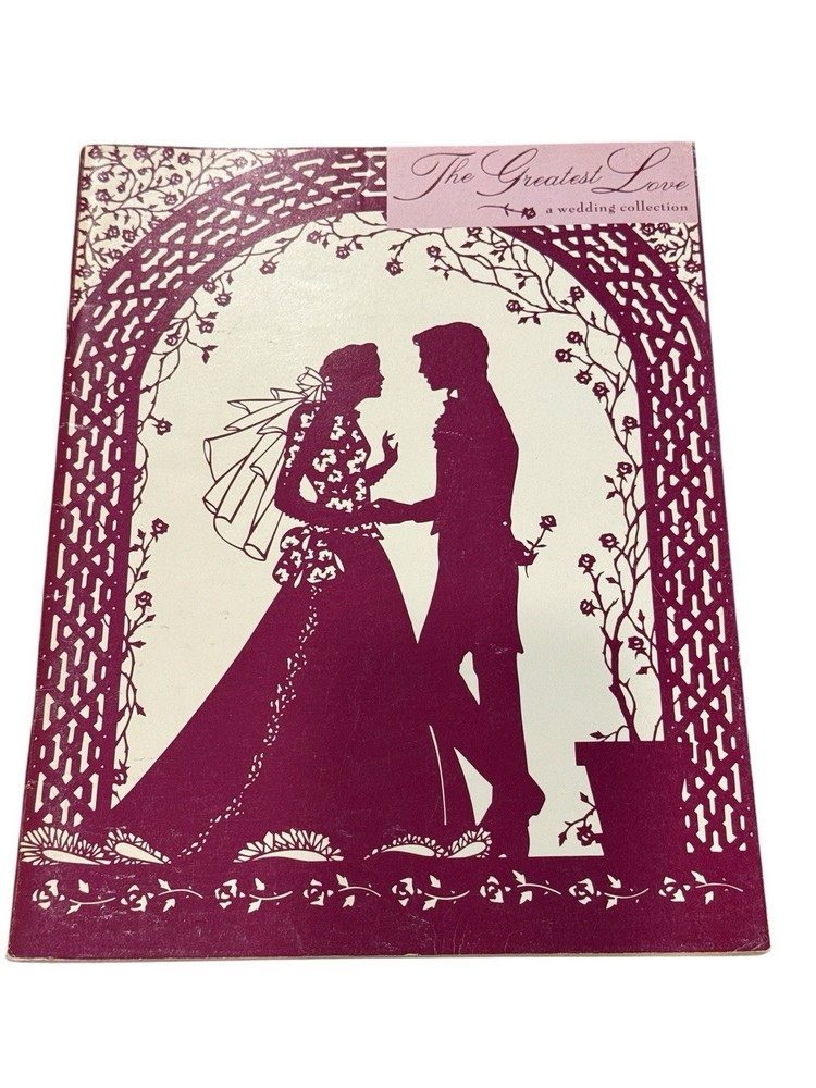 VTG 1987 The Greatest Love Wedding Collection Sparrow Sheet Music Songbook