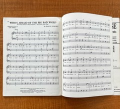 1967 WALT DISNEY Showcase Bourne Co- Piano Sheet Music Songbook 16 Songs w/Words