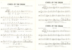 Wonderful Music Of Christmas Songbook Trombone Bass Clef 1963 Kendall Solo Duet