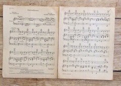 Vintage Piano Sheet Music (2): 1939 & 1931