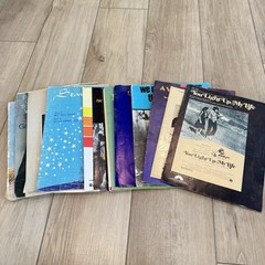 Lot of 15+ Vintage Sheet Music Pop TV Movie Broadway Billy Joel Barbra Streisand