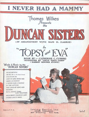 I Never Had A Mammy Sheet Music Topsy And Eva The Duncan Sisters 1924 Musical