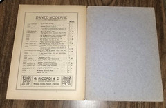 Antique Sheet Music Book G Donizetti: Don Pasquale for Piano G Ricordi & C Italy