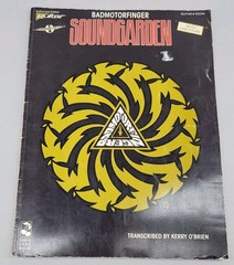 Soundgarden – Badmotorfinger Guitar Tab Book (RARE – OUT OF PRINT!)