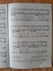 Chwe Chan Glasurol – Six Classical Songs – welsh vocal sheet music