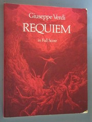 Giuseppe Verdi REQUIEM Full Scores to Verdi&rsquo;s Greatest Works