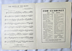 Vintage Clarinet Piano Sheet Music Lot 6 Pieces Begin The Beguine Stamitz