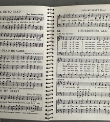 YOUTH SINGS 1951 Christian/Gospel Music Book, spiral bound, 128 pages, hymns +