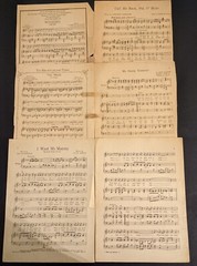 1921 VTG Lot of 5 Sheet Lyrics Words Music Eddie Cantor
