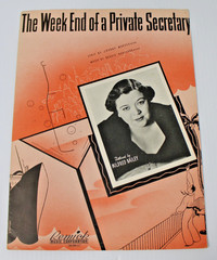 4 Pc. Vintage Sheet Music by Johnny Mercer, Bing Crosby, Andrews Sisters