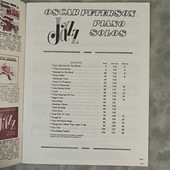 Oscar Peterson Jazz Piano Solos &rsquo;70s Charles Hansen Sheet Music Vintage Songbook