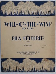 Will o the Wisp Ella Ketterer Vintage Sheet Music 1937