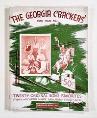 1940 THE GEORGIA CRACKERS Song Folio No. 1 20 ORIGINAL SONGS radio country music