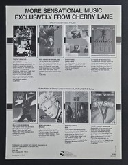 Lightning Seeds Pure Sheet Music Piano Vocal Guitar 1990 Cherry Lane USA SELLER