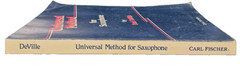 Universal Method for Saxophone Paul DeVille Carl Fischer Music Instruction Book