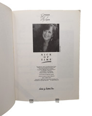 Nick Of Time Sheet Music Song Book Bonnie Raitt POSTER Piano Guitar Voice M12