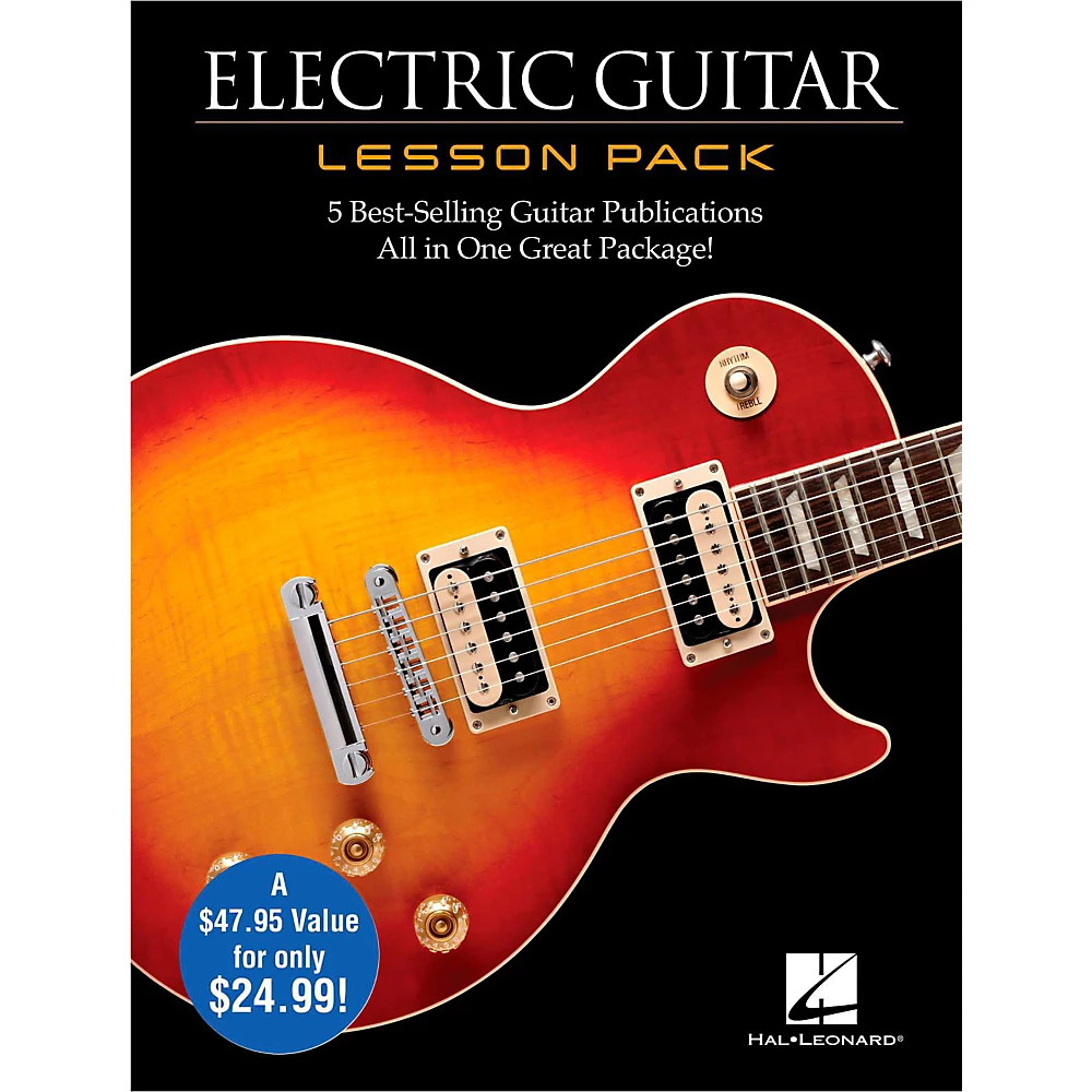 Hal Leonard Electric Guitar Lesson Pack Boxed Set with Four Books & One DVD