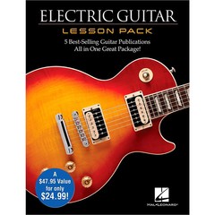 Hal Leonard Electric Guitar Lesson Pack Boxed Set with Four Books & One DVD