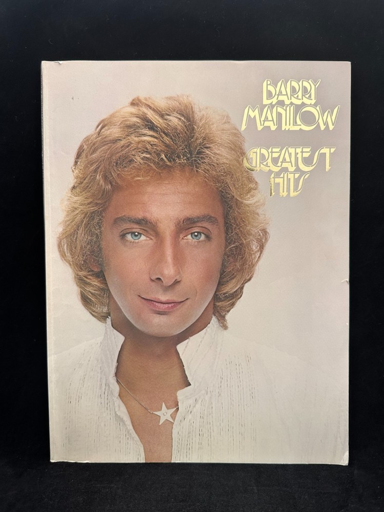 Barry Manilow “Greatest Hits” Songbook 1979 Piano Guitar Tab & Vocal