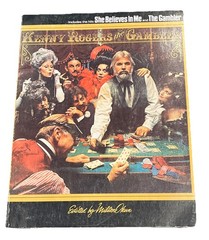 Kenny Rogers Songbook The Gambler Piano Guitar Vocals Sheet Music Softcover