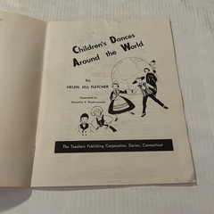 Children&rsquo;s Dances Around the World Helen Jull Fletcher Sheet Music Book Teacher