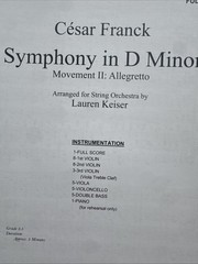 The Song Of The Birds For String Orchestra Arr. By Robert Longfield Hl00820183