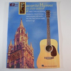 Hal Leonard Favorite Hymns Songbook EASY GUITAR Notes TAB 48 Songs