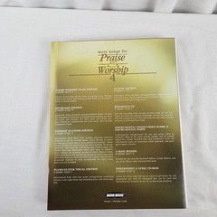 More Songs for Praise and Worship 4 Looseleaf Sheet Music Religious Keyboard