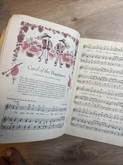 1957 *RARE* Simon and Schuster Favorite Christmas Carols Book Sheet Music