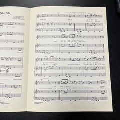 Rare “Hollywood Swinging” Kool The Gang Sheet Music 1974 Vintage R&B/Pop
