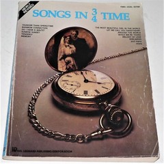 SONGS IN 3/4 TIME ~ 66 SONGS! (Piano/Vocal/Guitar Songbook) EASY LISTENING POP