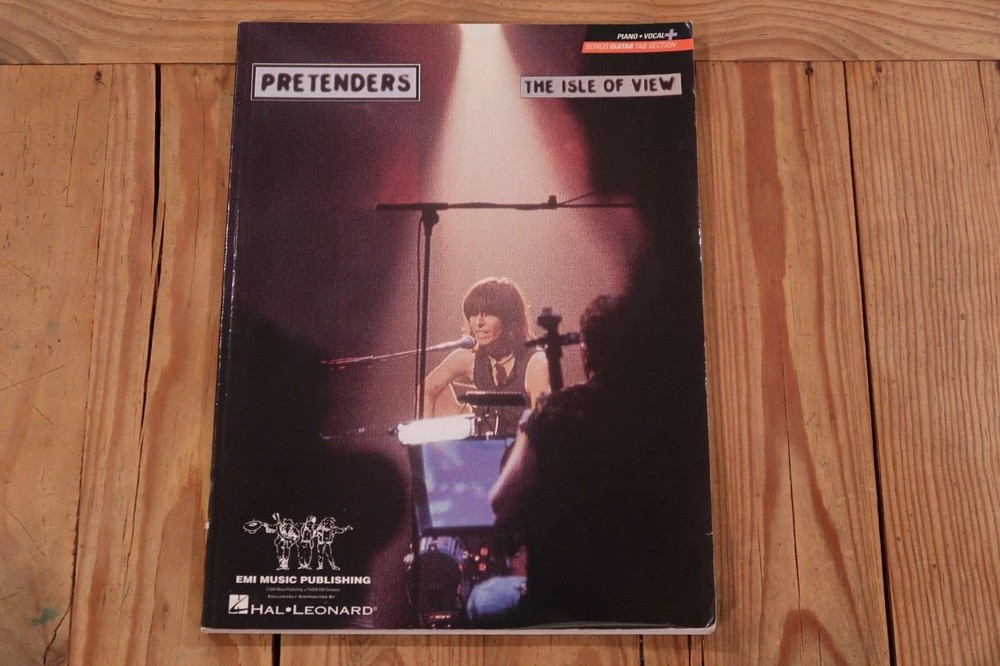 Pretenders The Isle of View Piano Vocal Guitar Tab Tablature Song Book