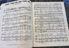 Lot of Vintage Sheet Music 1940s Two Books & Three Movie Sheets