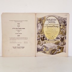 Antique 1924 Waltz of the Paper Dolls Piano Sheet Music by Mathilde Bilbro