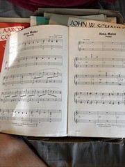 Alma Mater David Carr Glover Ensemble. 1 Piano 4 Hands 1969