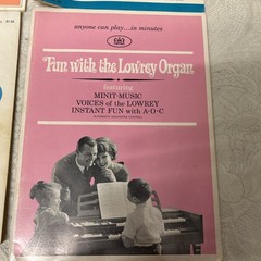 Vtg Lot 4 Organ Chord/Song Songbooks, Sheet Music, Lowrey, Wurlitzer, 3 Chord