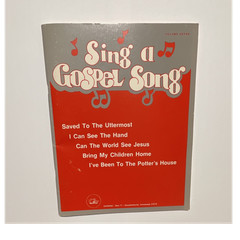 Daywind Sing a Gospel Song Vol 7 Collection/Song Book Voice Choir S-74 1989