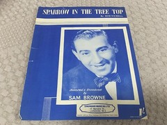 SMF26 SHEET MUSIC – SPARROW IN THE TREE TOP : SAM BROWNE