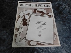 Beautiful Brown Eyes Electric Steel Plectrum Guitar by Arthur Smith Alton Delmor