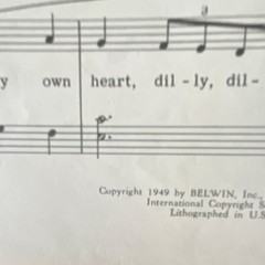 Lavender&rsquo;s Blue Piano Solo Sheet Music Belwin Mills Publishing Corp.