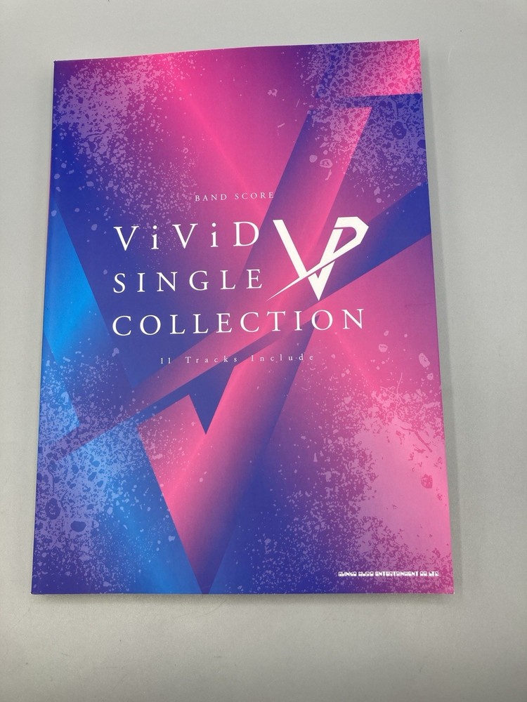 VIVID Japanese rock music band score 11 Singles Collection U.S. Shipper