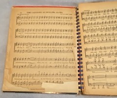 Vintage Barber Shop Quartet Songbook 1944 M.M. Cole Chicago Favorite Ballads