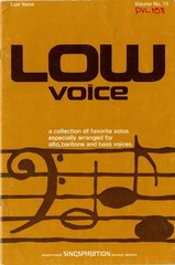 LOW VOICE, Volume No. 15 – Harold De Cou & Singspiration, 1974 PB