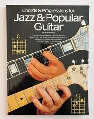 Chords & Progressions for Jazz & Popular Guitar Sheet Music Book NEW 014006679