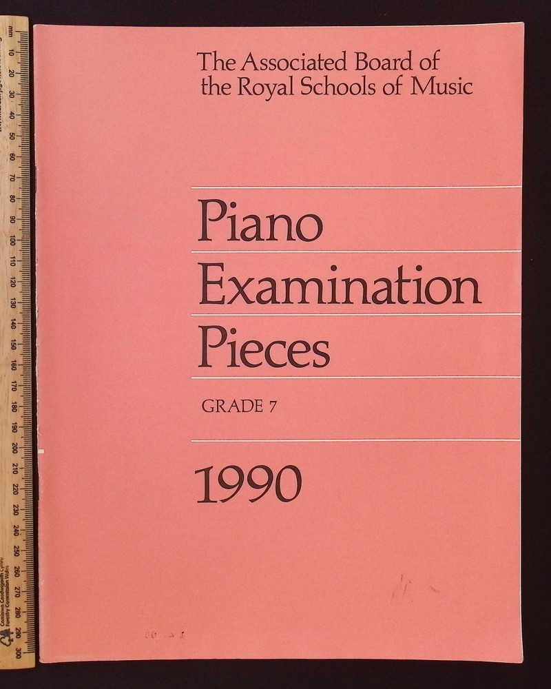 Associated Board Royal Schools of Music Piano Examination Pieces 1990 Grade 7
