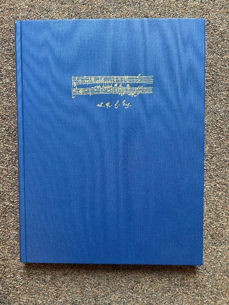 *NEW* CPE BACH – PASSION ACCORDING to ST MATTHEW (1769) – HARDCOVER FULL SCORE