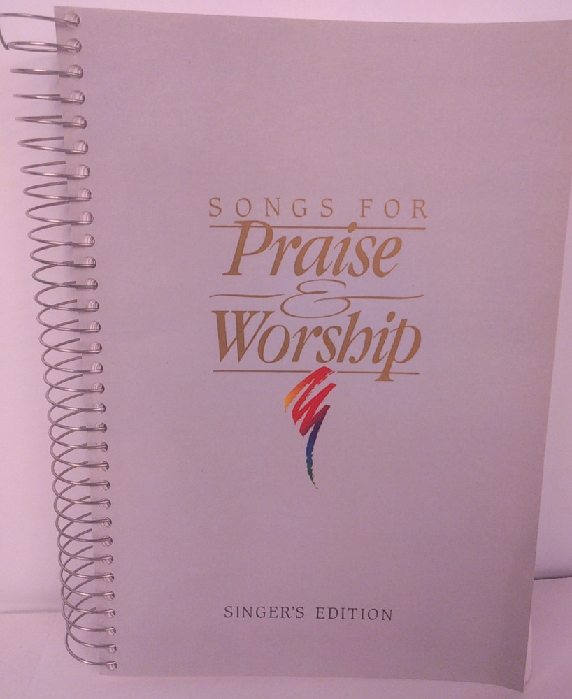 Songs For Praise And Worship Singers Edition Wire Bound Song Book. (BKBR)