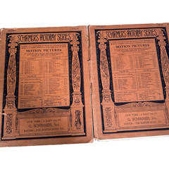 Antique 1918 Photoplay Motion Picture Sheet Music Silent Film Piano Violin lot